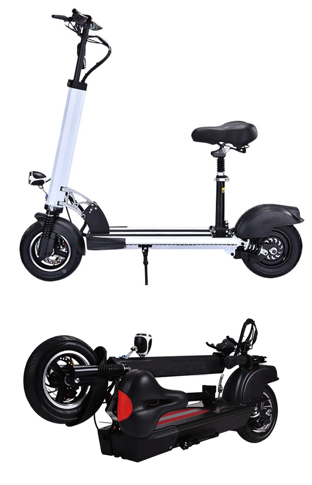 Two Wheels Foldable E Scooter Folding Adult Electric Mobility Scooter Adult Kick Self-Balancing E Scooter