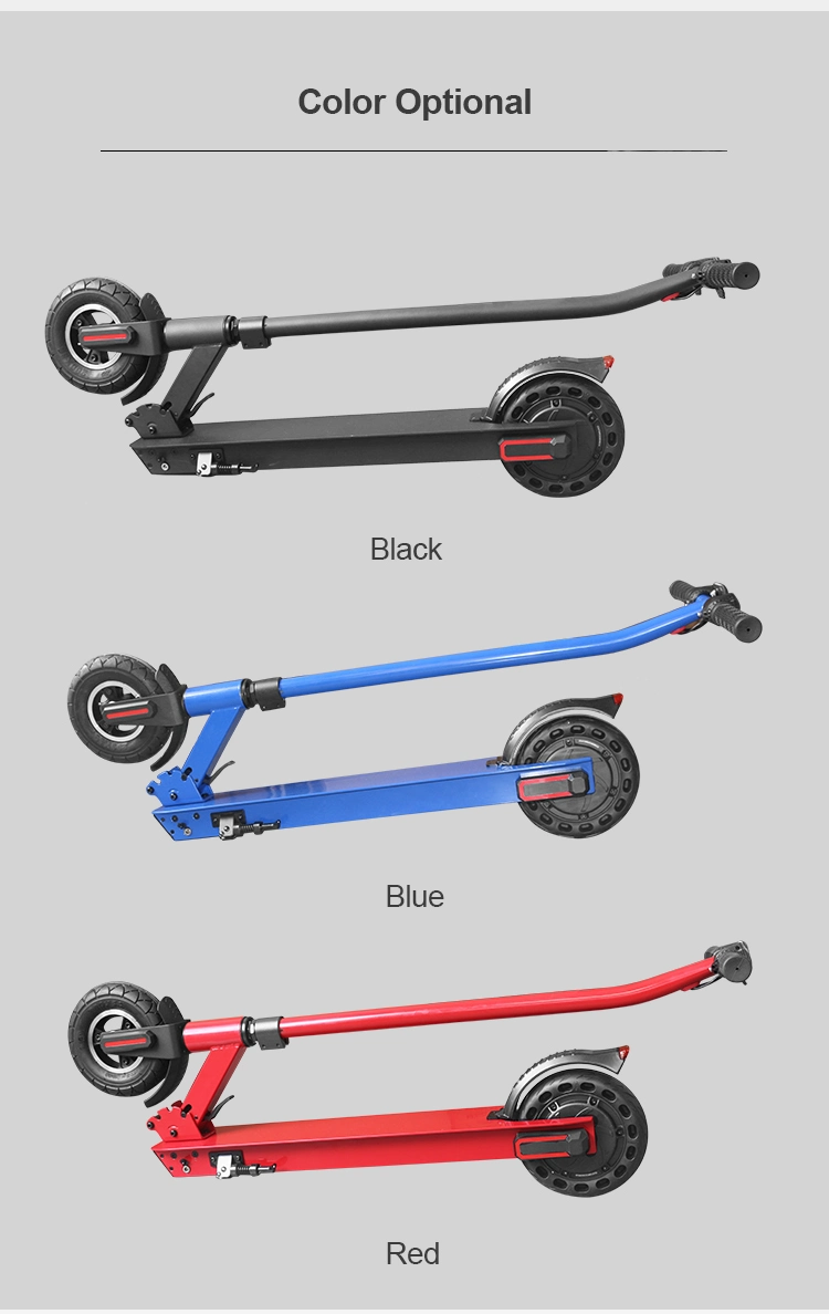 350W Fashion Folding 2-Wheels Fobleable Electric Skateboard Scooter Kick Scooter (MES-002)