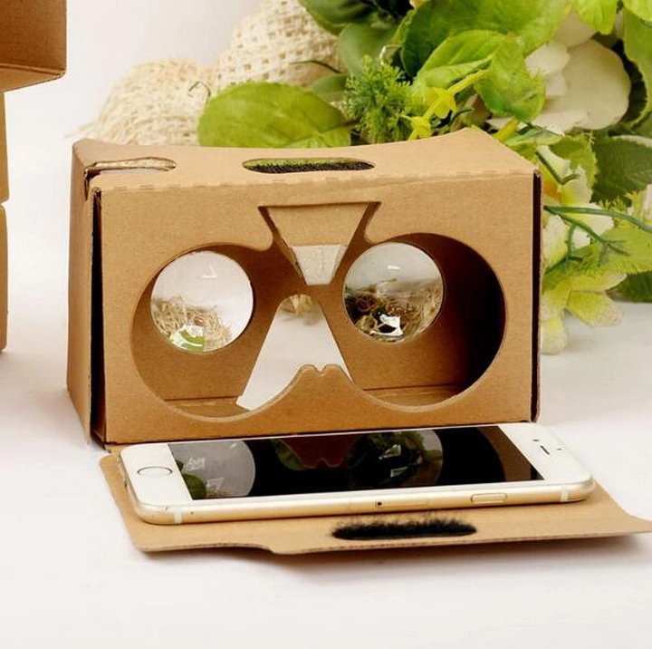 Custom Google Virtual Reality Cardboard Headsets VR Glasses