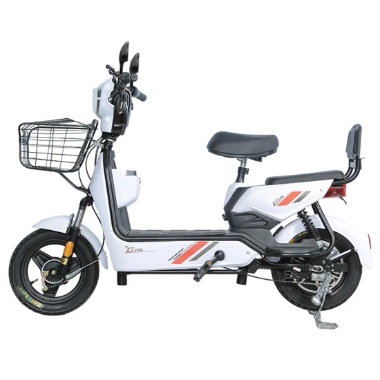 Commercio all'ingrosso Bici Elettrica 350 W/500 W MID Moter 2 Ruote di Bicicletta 48 V/60 V Batteria Al Piombo E Scooter Facotry a buon mercato per Adulti